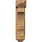 Ekena Millwork Balboa Arts and Crafts Rough Sawn Bracket w/ Offset Brace, Western Red Cedar, 6"W x 18"D x 26"H BKT0604X18X26BOA03RWR - alternate 2
